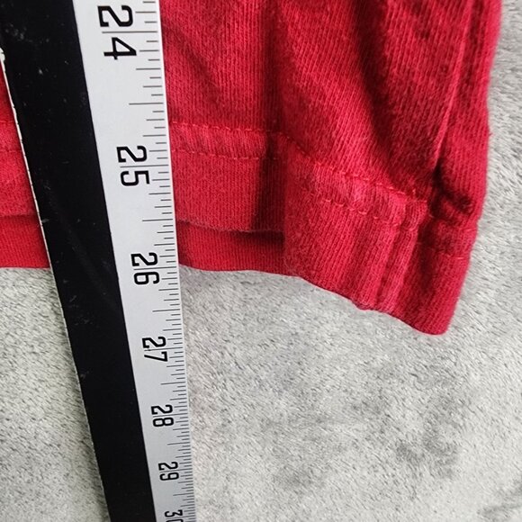 Mens Red Hollister California Shirt Long Crew Neck Long Sleeve 100% Cotton M - Picture 8 of 9